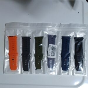 Silicone Apple Watch Bands - Assorted Colors